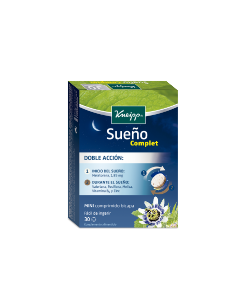 KNEIPP Sueño Complet 30 mini comprimidos bicapa