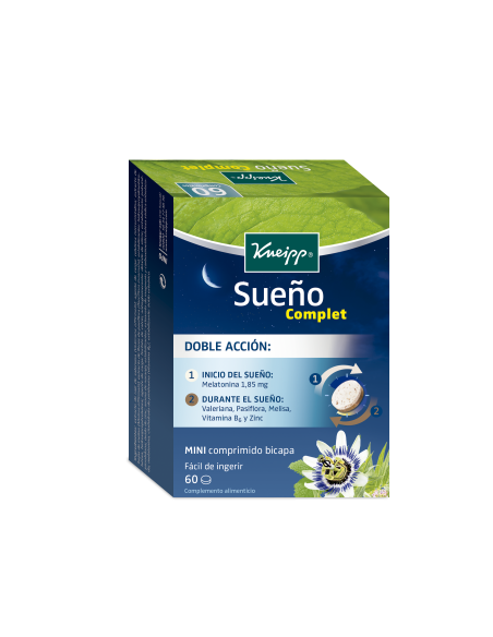 KNEIPP Sueño Complet 60 mini comprimidos bicapa