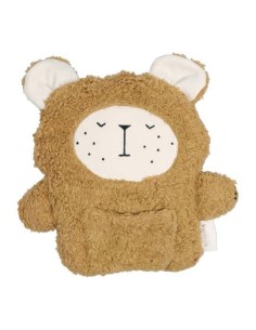 FABELAB osito Fabbie mostaza de algodón orgánico