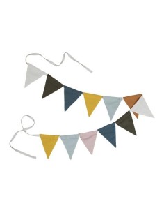 FABELAB guirnalda blue mix de algodón orgánico