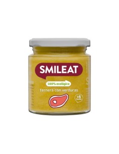 SMILEAT Tarrito Ternera con Verduras 230 g ECO