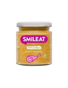 SMILEAT Tarrito Pavo y Verduras 230 g ECO