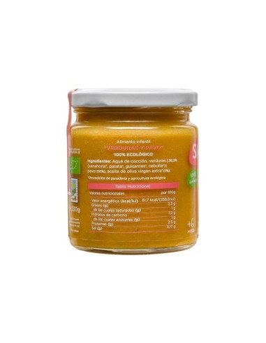 SMILEAT Tarrito Pavo y Verduras 230 g ECO