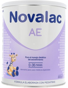 Novalac AE fórmula adaptada 0-36 meses 800 g