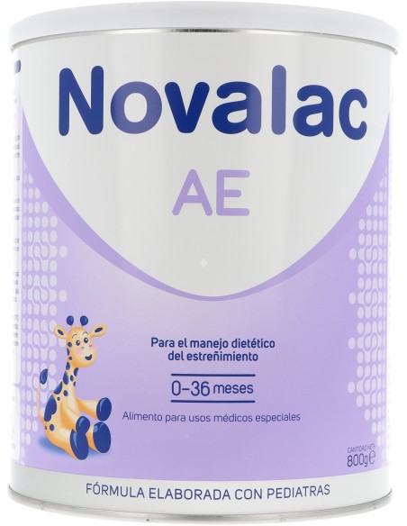 Novalac AE fórmula adaptada 0-36 meses 800 g