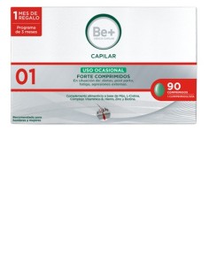 BE+ CAPILAR 01 Forte Uso Ocasional 90 comprimidos