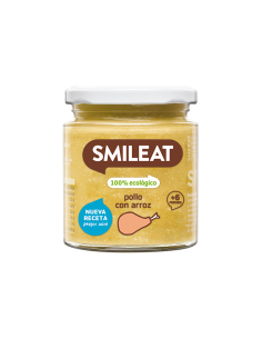 SMILEAT Tarrito Pollo con Arroz 100% 230 g ECO