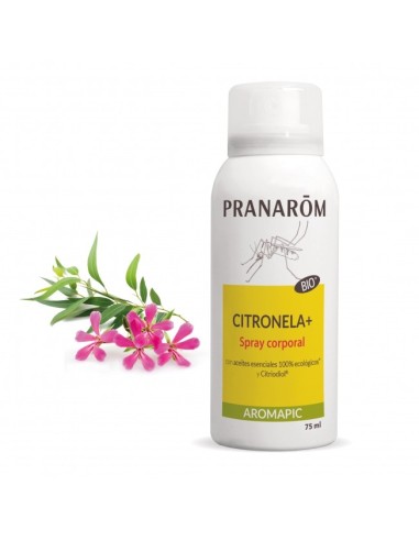 PRANARÔM AROMAPIC Spray Corporal Citronela + BIO 75 ml