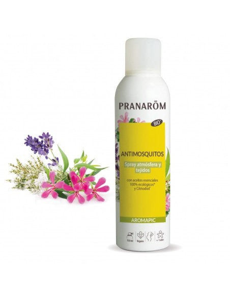 PRANARÔM AROMAPIC Espray Atmósfera y Tejidos Citronela +  BIO 150 ml