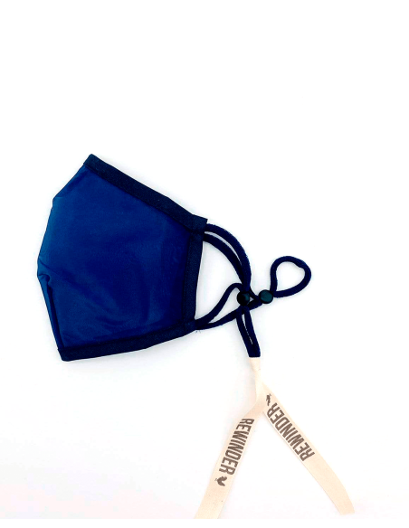 REWINDER LIGHT ANATOMIC Mascarilla higiénica transparente azul