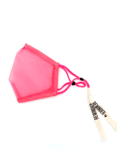 REWINDER LIGHT ANATOMIC Mascarilla higiénica transparente rosa