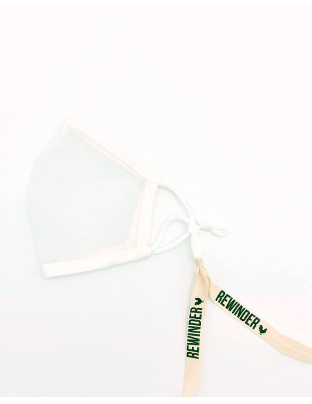 REWINDER LIGHT ANATOMIC Mascarilla higiénica transparente blanca