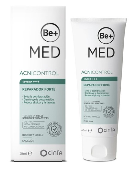 BE+ ACNICONTROL Severo+++ Reparador forte 40 ml