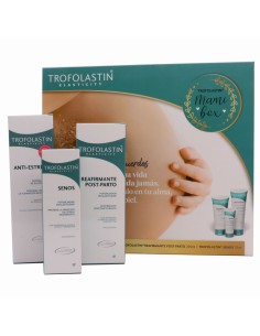 TROFOLASTIN Pack Antiestrías 250ml + Senos 75ml + Reafirmante Postparto 200ml TROFOLASTIN Pack Antiestrías 250ml + Senos 75ml + Reafirmante Postparto 200ml