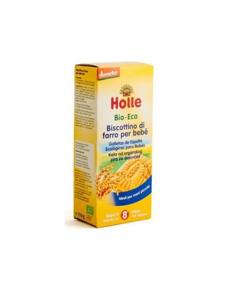 HOLLE Galletas de Espelta Ecológicas 150 g
