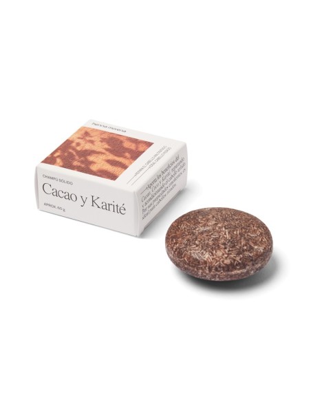 HENNA MORENA Champú Sólido de Cacao y Karité 60 g