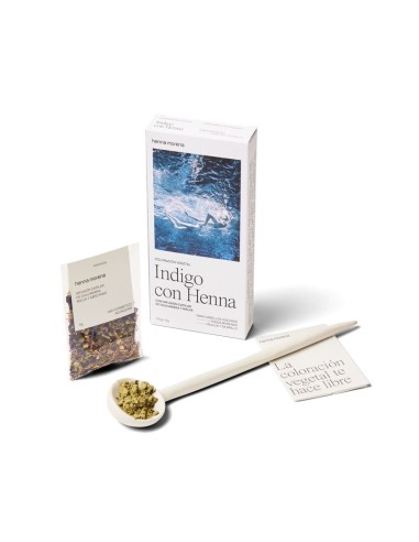 HENNA MORENA Coloración Vegetal de Índigo con Henna 130 g
