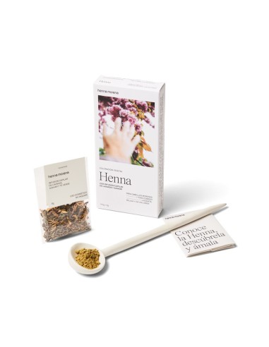 HENNA MORENA Coloración Vegetal de Henna con Lavanda y Azahar 130 g