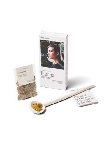 HENNA MORENA Coloración Vegetal de Henna con Romero y Salvia 130 g