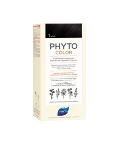 PHYTO COLOR Coloración Permanente 1 Negro