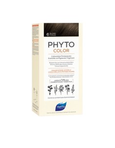 PHYTO COLOR Coloración Permanente 6 Rubio Oscuro