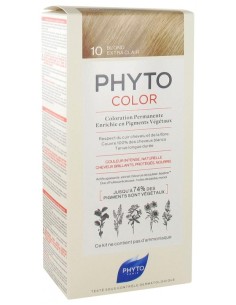 PHYTO COLOR Coloración Permanente 10 Rubio Extra Claro