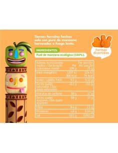 SMILEAT TRIBOO Snack de manzana 25 g 2