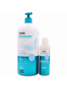 ISDIN GERMISDIN Gel de Higiene Corporal Original 1000 ml + Gel Hidroalcohólico 120 ml REGALO