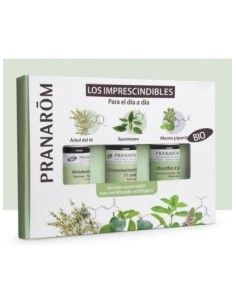 PRANARÔM Los Imprescindibles aceites BIO 3 x 5ml PRANARÔM Los Imprescindibles aceites BIO 3 x 5ml