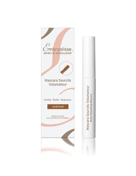 EMBRYOLISSE Mascara sourcils volumateur châtain 5 ml
