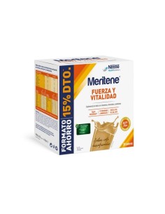 MERITENE Fuerza y Vitalidad Batido Café Descafeinado 900g 30 sobres x 30g
