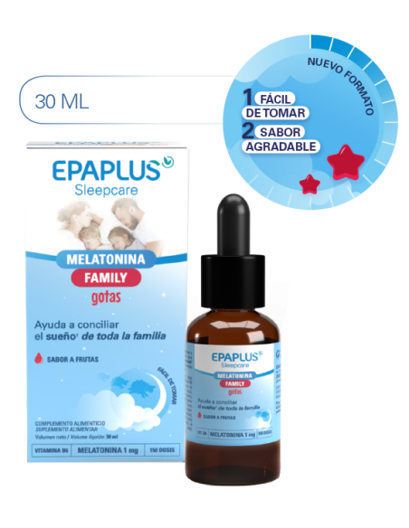EPAPLUS SLEEPCARE Melatonina family gotas 30 ml