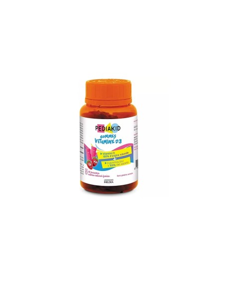 PEDIAKID Gominolas Vitamina D3 60 gominolas