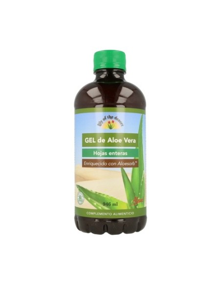LILY OF THE DESERT Aloe Vera hojas enteras 946 ml