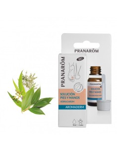 PRANARÔM AROMADERM Solución Pies y Manos BIO 10 ml PRANARÔM AROMADERM Solución Pies y Manos BIO 10 ml