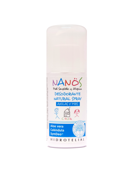 HIDROTELIAL NANÖS Desodorante Natural Infantil Spray 75 ml