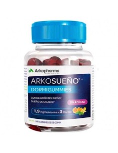 ARKOPHARMA ARKOSUEÑO Dormigummies 60 caramelos de goma ARKOPHARMA ARKOSUEÑO Dormigummies 60 caramelos de goma
