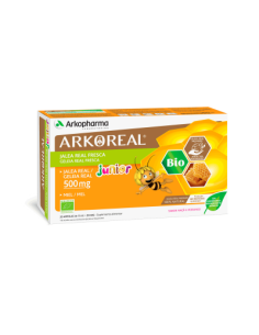 ARKOPHARMA Arkoreal junior jalea real y miel BIO 20 ampollas 300 ml ARKOPHARMA Arkoreal junior jalea real y miel BIO 20 ampollas 300 ml