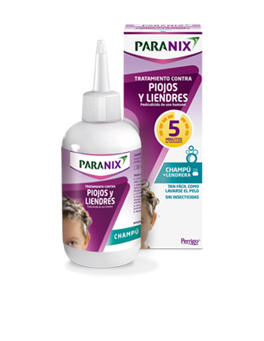 Paranix Piojos y Liendres, Champú 200 ml + Lendrera