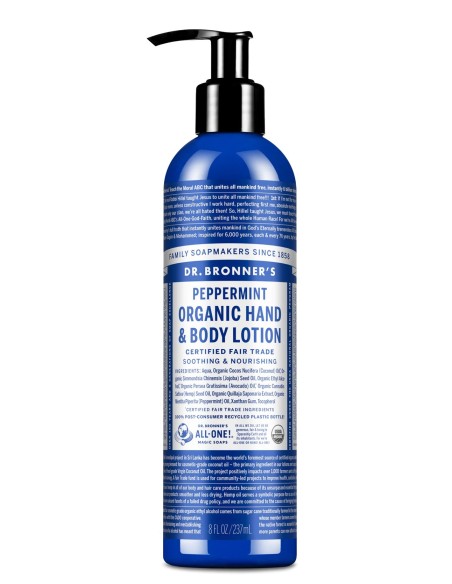 DR. BRONNER'S Loción Orgánica de Menta 240 ml