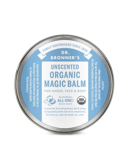 DR. BRONNER'S Balsamo Mágico Orgánico Sin Perfume 60 g