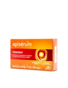 APISÉRUM Vitalidad 30 cápsulas blandas