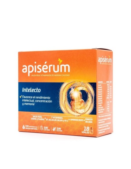 APISÉRUM Intelecto 18 viales 180 ml