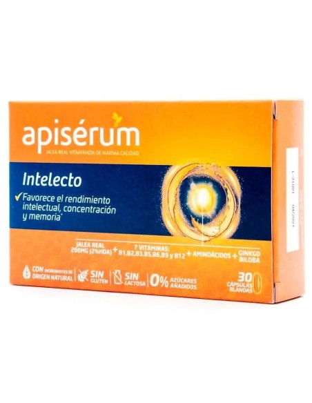 APISÉRUM Intelecto 30 cápsulas blandas