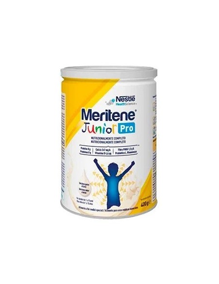 MERITENE Fuerza y Vitalidad Junior batido Fresa 450g 15 sobres x 30g