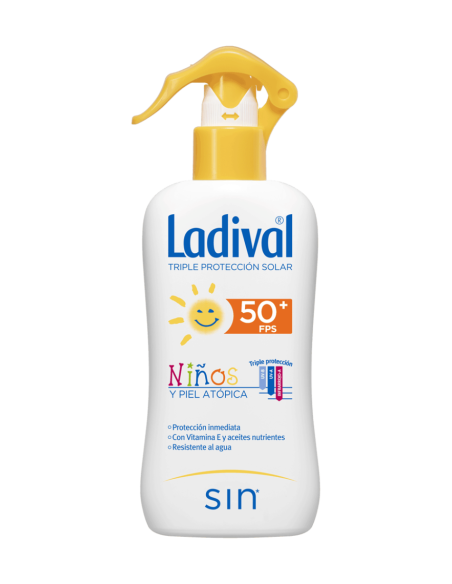 LADIVAL Protector Solar Niños FPS50+ 200 ml