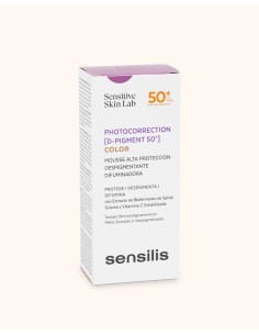 SENSILIS PHOTOCORRECTION [D-PIGMENT 50+] Mousse Alta Protección despigmentante difuminadora 40 ml 2