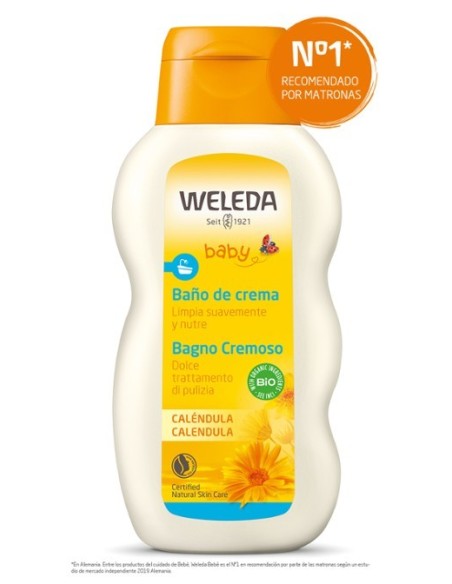 WELEDA Baby Caléndula Baño de Crema 200 ml