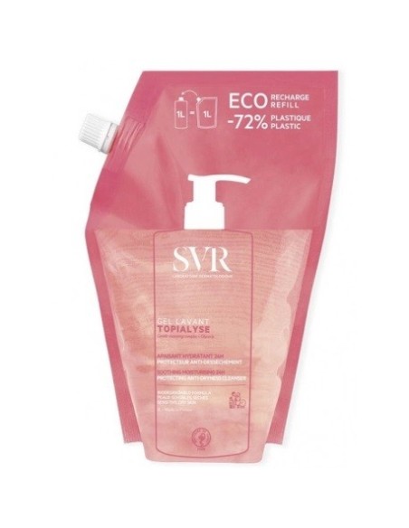 SVR TOPIALYSE Gel Lavante Eco Recarga 1000 ml