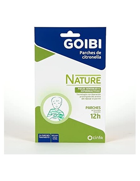 GOIBI Citronella Parches 24 unidades